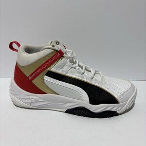 Puma Men’s Rebound Future Evo Sneakers White, Size 9.5 M